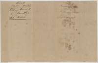 Docket for the power of attorney from Patience Howard to John Welch.