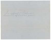 A pencil note filed with the McCuistion papers, referring to a report from Robertson County.