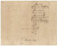 Wrapper for the Seely survey, noting 696 acres, with a later land office note of 4 October 1850.