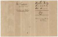 Field notes jacket marked as a certified copy for John Treadwell's 640 acres, with the patent note of 13 March 1852.