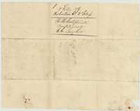 Back of the conditional certificate, endorsed with the file number and the name of Christopher C. Taylor.
