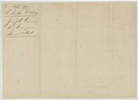 Wrapper labelled file 98 transfer, Joseph Garwood to Samuel M. Frost.