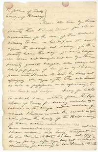 Joseph Garwood sells his 960-acre bounty certificate No. 4077 to Samuel M. Frost for $500, 26 July 1838.