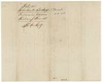 Jacket for the field notes of Richard J. French, 320 acres, marked patented.