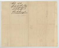 Back of the certificate, docketed File 130 Robertson Co. 1st class, H. R. Certificate, Charles Covington, with pencil sums.