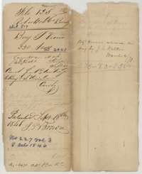 Outer wrapper for Benjamin S. Vivion's 320-acre bounty file, with the patent entry of September 1846, No. 227, Volume 3.