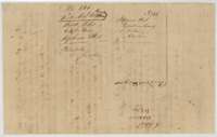 Docket wrapper for the field notes of 640 acres for Alphonso Steel, marked patented.