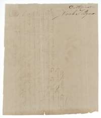 Folded wrapper endorsed with the name of Noah T. Byars and the word certificate.