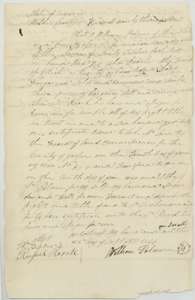 Deed of 22 September 1846 in which William Palmer of Walker County sells the McLoud certificate to John Roark for $60.