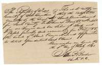 Certificate of the San Augustine County clerk, July 1841, that Wright's certificate No. 442 was recommended for patent by the board of land claims.