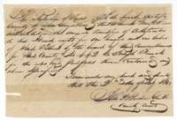 Second certificate of the San Augustine County clerk, July 1841, confirming Wright's transfer of his certificate to Joseph French.