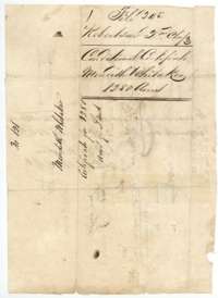 Filing wrapper for the conditional certificate of Meredith Whitaker, 1,280 acres, Robertson 2nd Class.