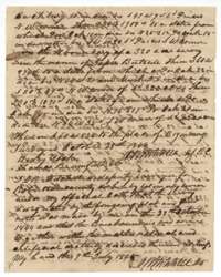Second page of the Grimes field notes, ending with Mitchell's sworn certificate of 7 July 1845.