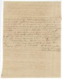 County Surveyor C. C. Taylor's certificate of 6 February 1846 that the Grimes land was applied for in June 1844, before the Mercer colony contract was known.