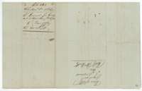 Back of the power of attorney, with the Land Office filing note for Frederick Grimes and Robert McNutt.