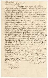 Deed of 1 January 1848 in which Richard Lamb of Leon County sells Elias P. Cook's certificate No. 71 to Christopher C. Taylor for $50.