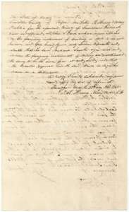 Second page of the Lamb to Taylor deed, with the proof of signature before a notary at Springfield, 22 May 1848.