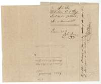 Jacket for the field notes of James Meredith, marked patented 15 December 1847.