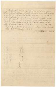 District Surveyor David R. Mitchell's certificate of 27 July 1848 that the plat and field notes are correct and recorded in Book K, page 385.