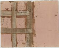 Back of the Shelby certificate, endorsed file 301 Robertson 2nd class conditional certificate, Benjamin P. Bustian, 640 acres, held by tape.