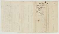 Wrapper for B. F. Carroll's affidavit and designation, filed in the Land Office 3 February 1872.