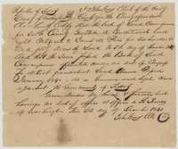 Clerk's certificate of 6 December 1841 that the Washington County land board granted James M. Price a conditional headright of 640 acres, passed as genuine.