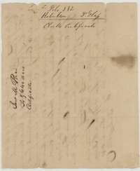 Jacket for the clerk's certificate in the file of James M. Price, Robertson 3rd Class.