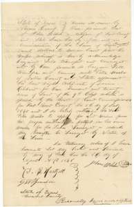 Conveyance of 8 April 1848 by John Welch of Navarro County to Peter Narbo of Dallas County of the Hibbard headright certificate for $320.