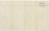 File jacket for the Robertson Donation file of E. Melton, marked with the August 1870 patent.