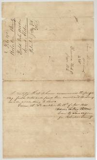Edwin LeRoy Patton examines the survey at Franklin on 19 November 1840; endorsement recorded Book B p. 122, patented January 1850.