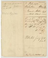 Wrapper: James Alston by assignee, 1280 acres, correct on map 18 December 1849, correct for patenting to Arthur Conrey, patented 8 January 1850.