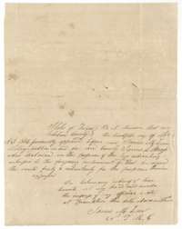 Notary's acknowledgment, dated 12 November 1846 at Franklin, that James L. Moss signed the deed to David Seeley.