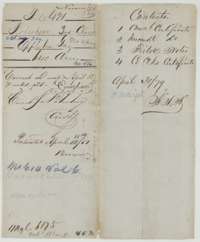 File wrapper for Appleton Gay's 640 acres, listing two certificates, field notes and a clerk's certificate, and marked patented on 11 April 1851.