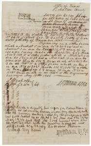 Field notes for 640 acres on Briar Creek, a branch of Chambers Creek, surveyed for Orson Shaw by deputy surveyor Mitchell, 19 May 1846.