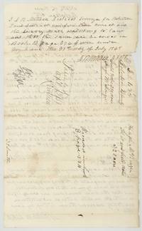 Mitchell's certificate of 27 July 1848 that the McKenzie notes were examined and recorded in Book B page 374, with the wrapper marked patented Apl 12/51.