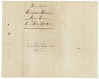Field-notes wrapper marked File 442 Robertson Bounty, Robert Ferguson, patented 2 June 1851.
