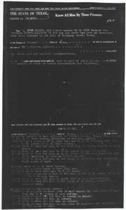 Warranty deed of 28 December 1948 conveying tracts of land near Blooming Grove, filed in this file later as supporting information.