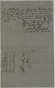District Surveyor J. P. Philpott's certificate of 28 December 1849 that the Pearson field notes were examined and recorded in Book M, page 200.