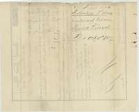 Back of the balance certificate, with the Robertson 2nd Class file docket, filed 13 October 1857.