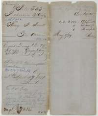 File jacket for the Robertson Third Class headright of Henry B. Prewitt, 320 acres, with the patent noted as issued to the original grantee in April 1859.