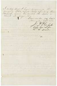 District surveyor's certificate of 24 November 1851 that the plat and field notes were examined, found correct and recorded in Book N, page 18.