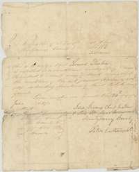 Conditional headright certificate No. 108 for 320 acres, issued to Thomas Davlin by the Montgomery County land board, 24 June 1839.