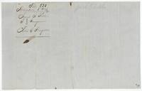 Back of the transfer, endorsed 'Jacob J. Gholson to Conveyance Peter C. Ragsdale'.