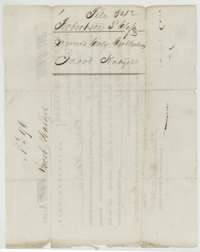 Back of the certificate, with the Land Office filing note for Jacob Hartzel's 640 acres.