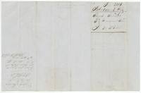 Wrapper for the Sanders conveyance and bond to R. N. White, proved 12 Nov 1852 by E. P. Baker.