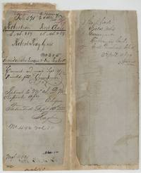 File jacket for Robert Ray's three-fourths league and labor, certificate 305, patented to Mc. I. D. McKissick 10 Sept 1852, No. 442 Vol. 10.