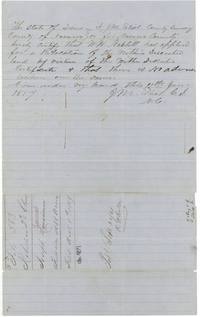 J. M. Eliot certifies that W. H. Neblett applied to relocate the land and there is no adverse location; file label dated Nov 8 1859.