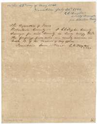 Close of the Survey No. 14 field notes, with C. C. Taylor's certificates of 26 July 1844 and 11 June 1845 that they were recorded in Book B.