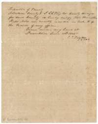 Certificate of county surveyor C. C. Taylor, Franklin, 11 June 1845, that the Survey No. 15 field notes were recorded in Book B.