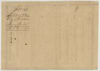 Jacket and back of the certificate of unlocated balance, marked filed 18 February 1861.